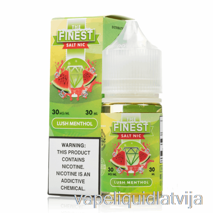 Sulīgs Mentols - Vislabākais Sāls Nic - 30ml 30mg Vape šķidrums